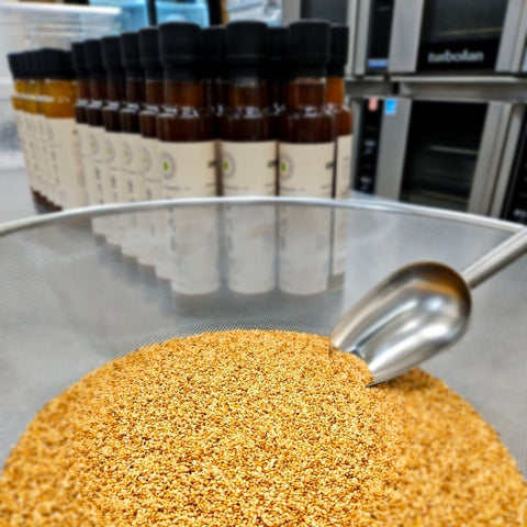 Charm Oil l 100% Pure Cold - Pressed Sesame Oil • 저온 참기름 250ml