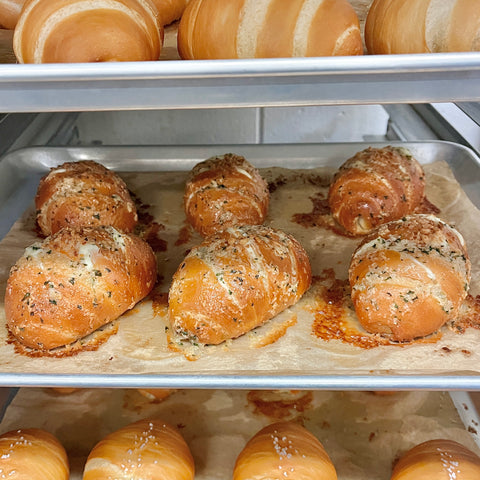 Salty Bear | Garlic Cream Cheese Salt Bread