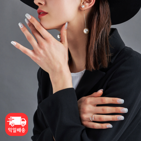 Glambux l 셀프 젤 네일 스티커 글리터 04 Hologram - 홀로그램
