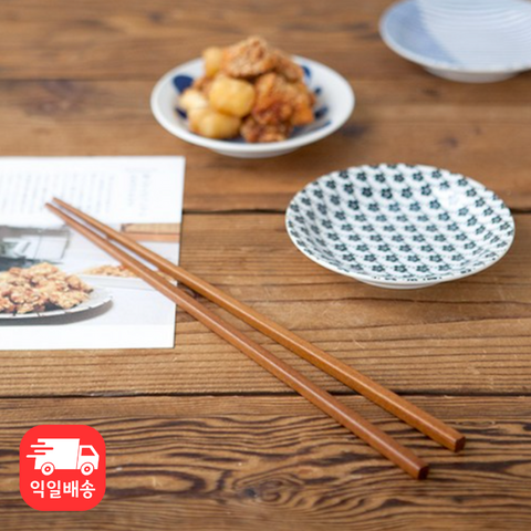 Kitchen Utensils l Lacquered Frying Chopsticks • 천연 옻칠 우드 튀김 젓가락