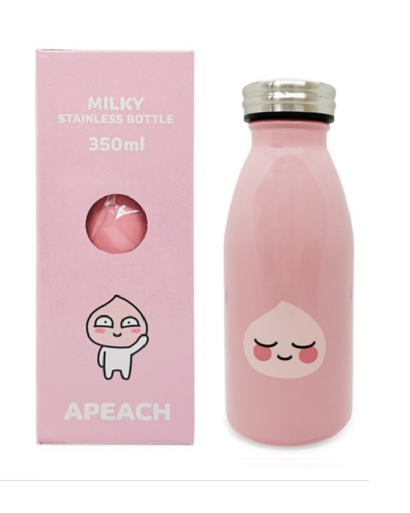 Kakao l Apeach Milky Stainless Bottle 350ml