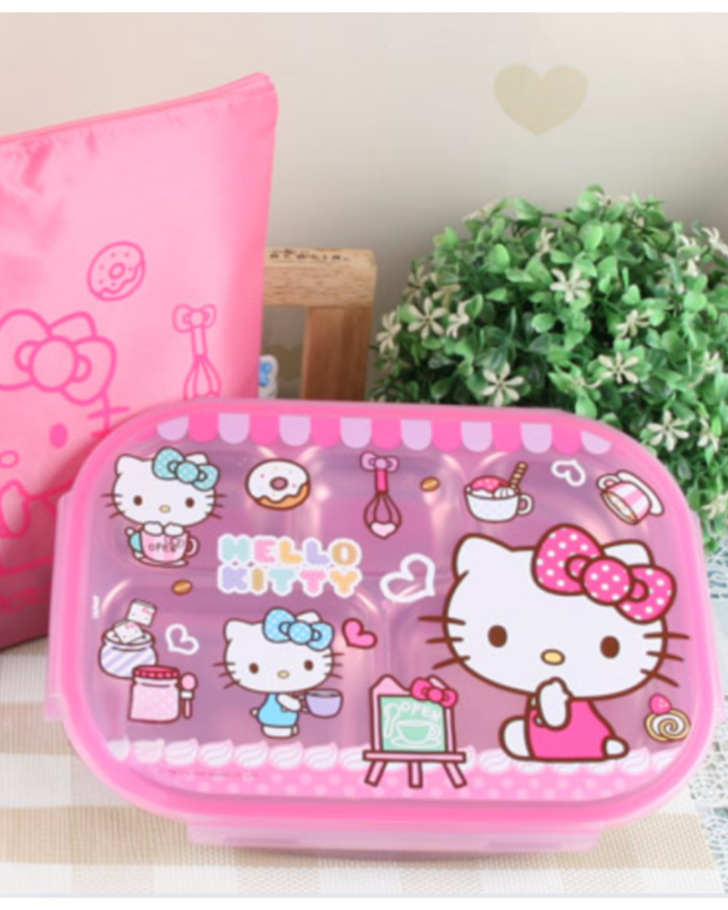 Hello Kitty l Laxten Plate Lunch Box