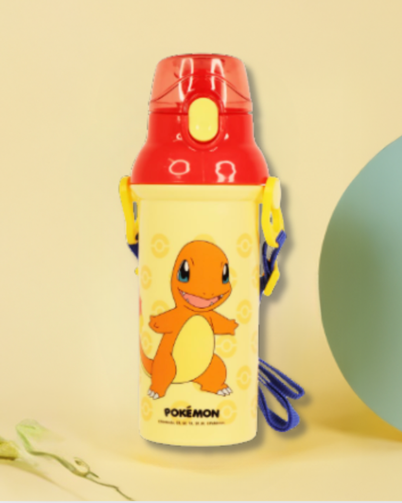 Pokemon l Anchor One-Touch Shoulder Strap Water Bottle Charmander 480ml