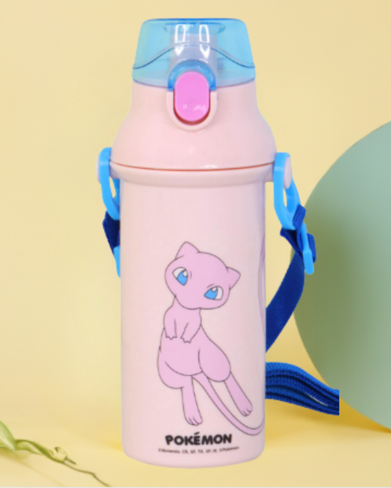 Pokemon l Anchor One-Touch Shoulder Strap Water Bottle Mew 480ml