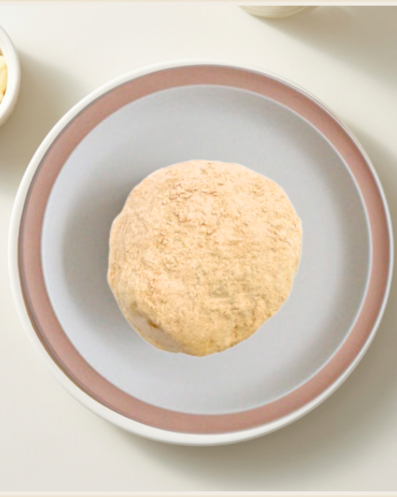 Salty Bear l Red Bean Injeolmi Cream Bun (Cream Bread)