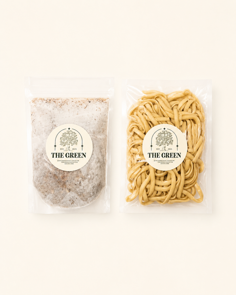 The Green l Truffle Pasta (Sauce + Fettuccine) Meal Kit