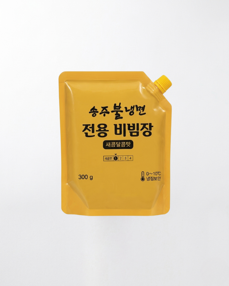 송주 불냉면 l 안매운 비빔장 새콤달콤맛 300g