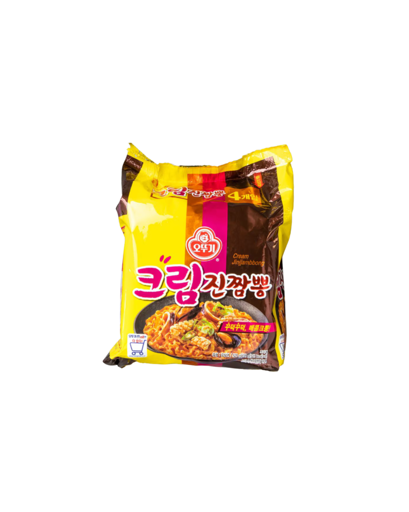 🇰🇷 오뚜기 l 크림진짬뽕멀티 130g*4