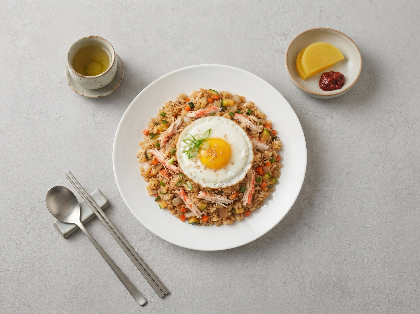 Modni l Crab Meat Fried Rice + Bacon Fried Rice 250g each