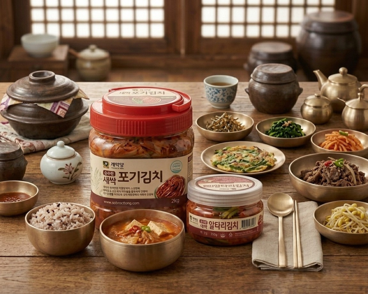 김치 하나만 고르기 아쉽다면?