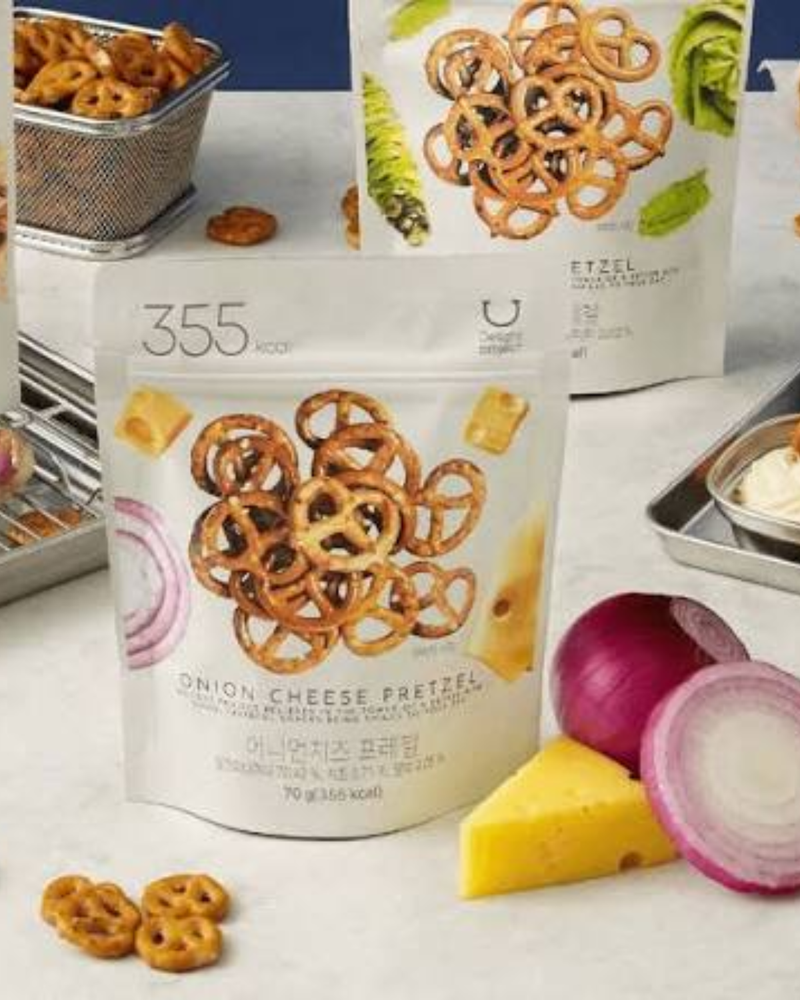 딜라이트 프로젝트 l 어니언치즈 프레첼 70g