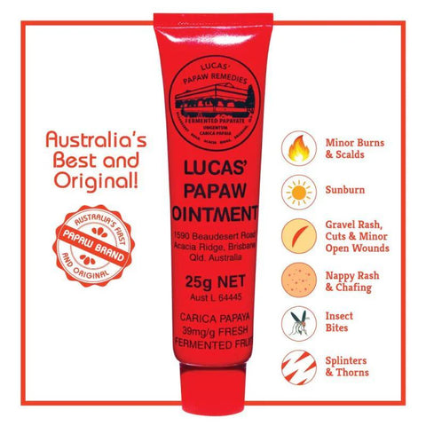 Genuine l Lucas' Papaw Ointment - 25g Tube