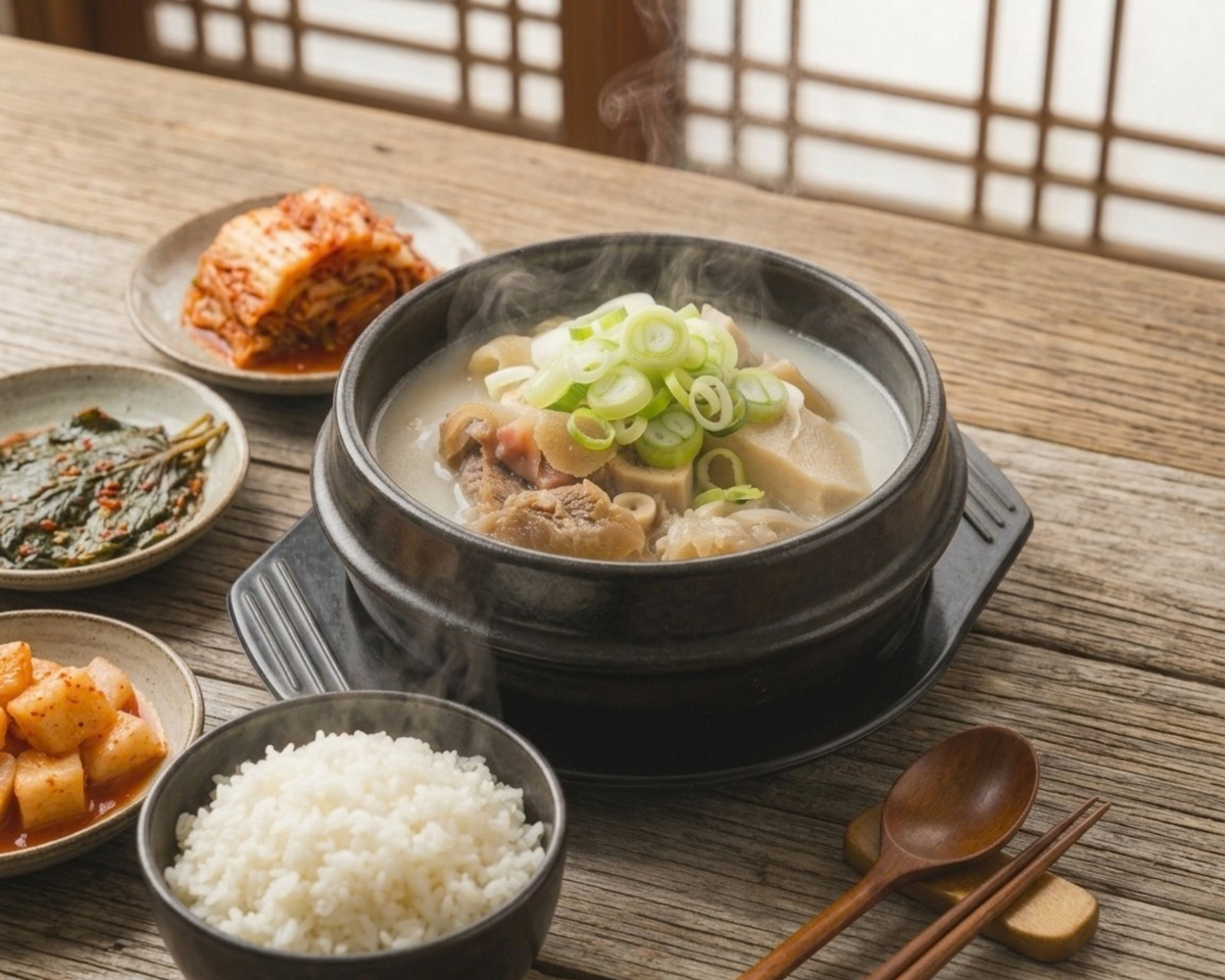 뜨끈한 국물 한 그릇이 생각나는 날