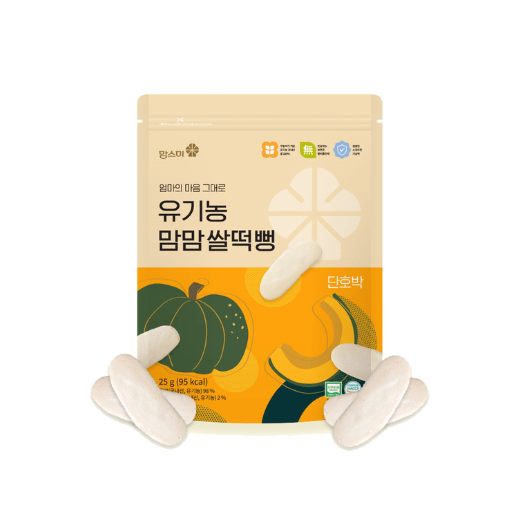 맘스미 l 유기농 맘맘 단호박 쌀떡뻥