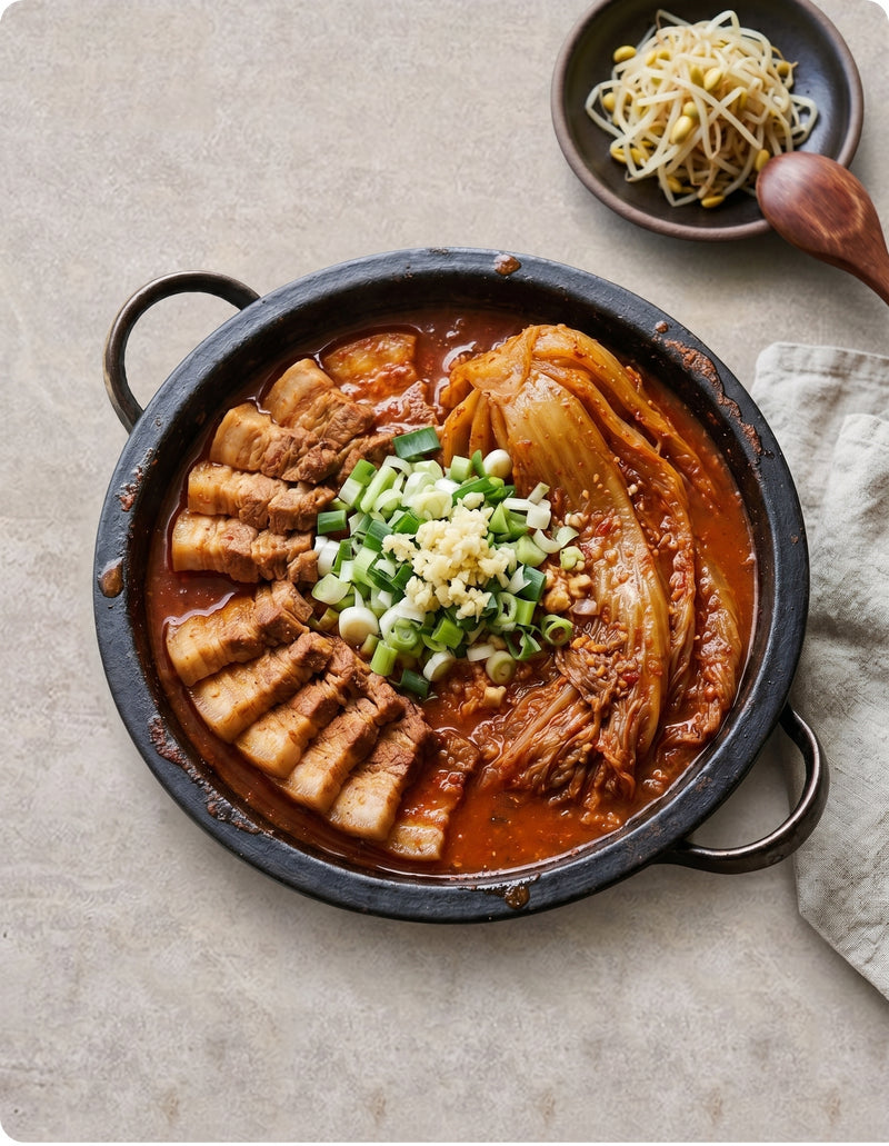 Byulmidam l Whole Pork Belly Kimchi Jjim (2-3 servings)