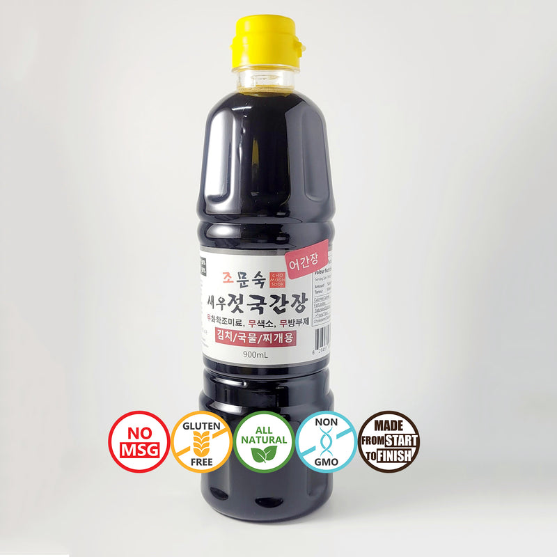 조문숙 l 어간장 (새우젓국간장) 900ml